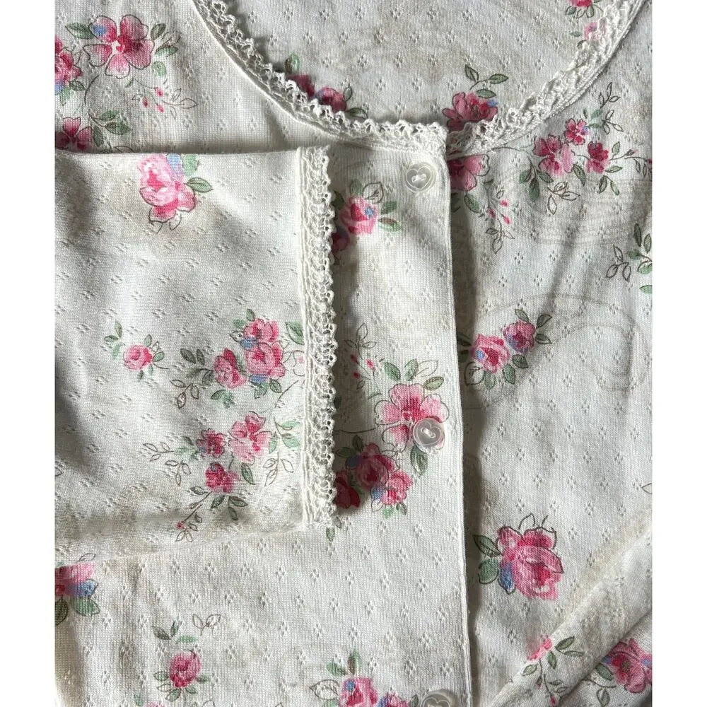 Erika Taylor Intimidates Small Cotton‎ Pointer Floral Crotchet Trim Set NEW